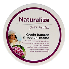 Naturalize Koude handen en voeten creme 250 Milliliter