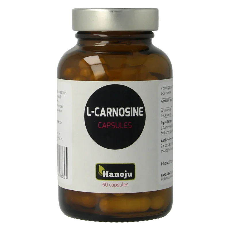 Hanoju L-Carnosine 400mg 60 Vegetarische capsules