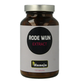Hanoju Rode wijn extract 250mg 150 Vegetarische capsules