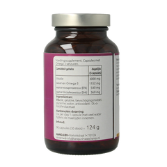 Hanoju Omega 3 visolie 90.00 Capsules
