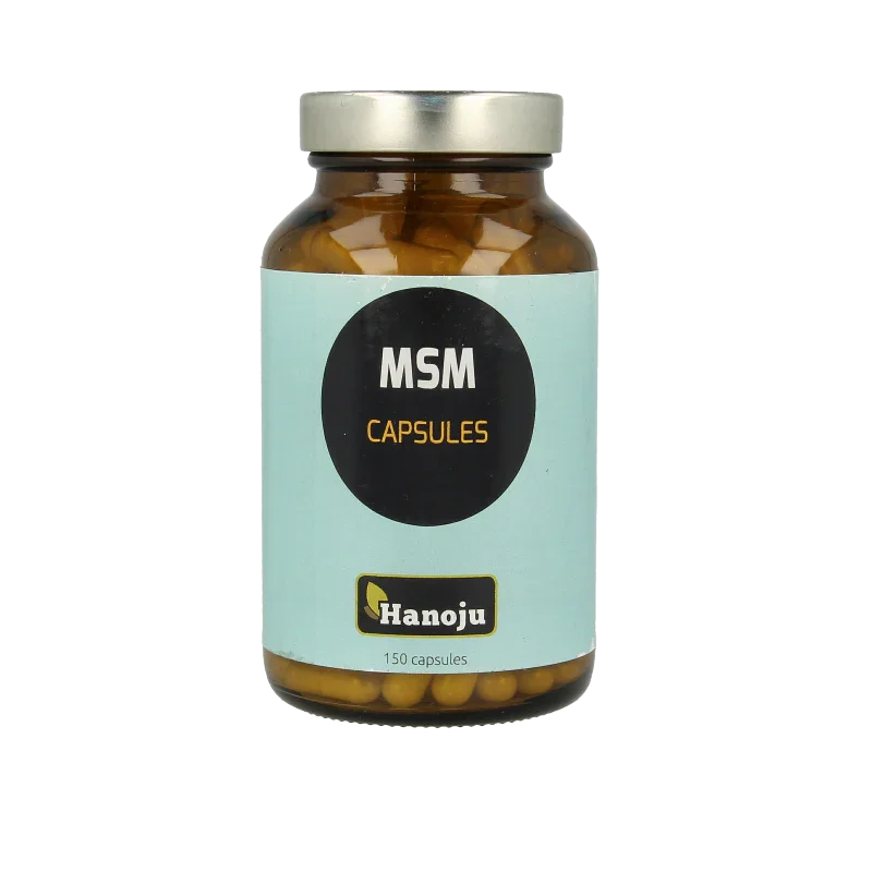 Hanoju MSM methyl 500mg 150 Vegetarische capsules