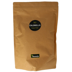 Hanoju Bio chlorella tabletten papier zak 2500 Tabletten
