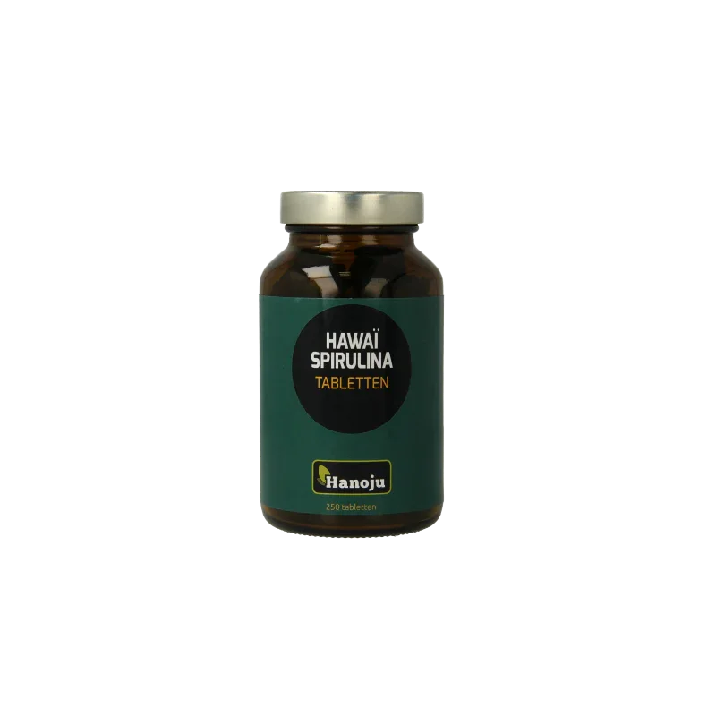 Hanoju Spirulina Hawaiiaans 250 Tabletten
