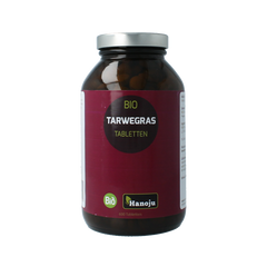 Hanoju Tarwegras glas flacon bio 600 Tabletten