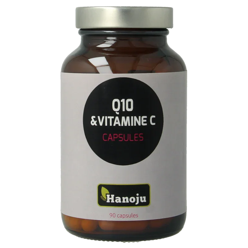 Hanoju Co-enzym Q10 250mg vitamine C 250mg 90 Capsules