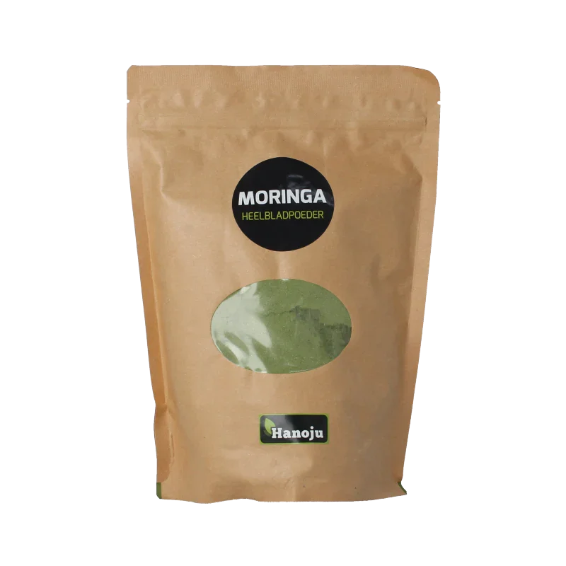Hanoju Moringa heelbladpoeder 500.00 Gram