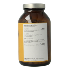 Hanoju Moringa oleifera heelblad 500mg 600 Tabletten
