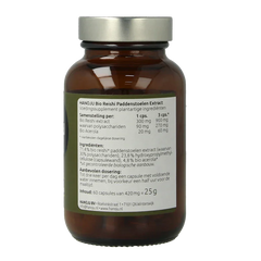 Hanoju Reishi extract bio 60 Vegetarische capsules