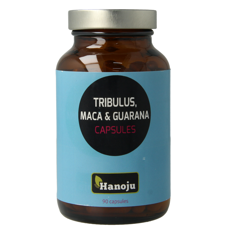 Hanoju Tribulus maca guarana extract 90 Vegetarische capsules