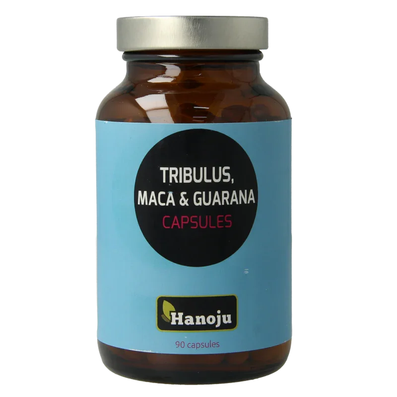 Hanoju Tribulus maca guarana extract 90 Vegetarische capsules