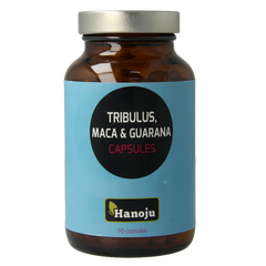 Hanoju Tribulus maca guarana extract 90 Vegetarische capsules