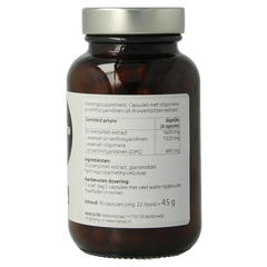 Hanoju OPC druivenpitten extract 400mg 90 Capsules