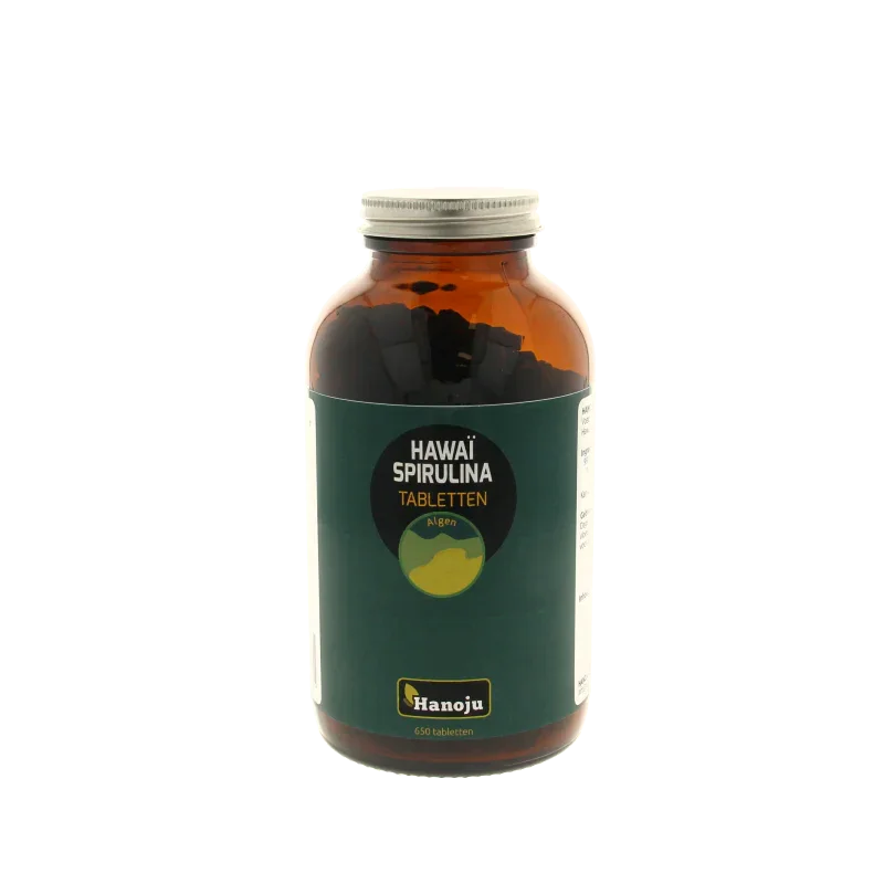Hanoju Spirulina Hawaiiaans 500mg 650 Tabletten