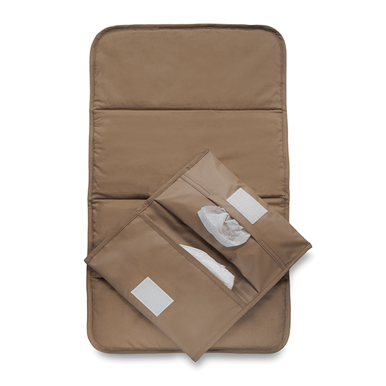 KipKep Napper verschoonset coffee bruin 1.00 Set