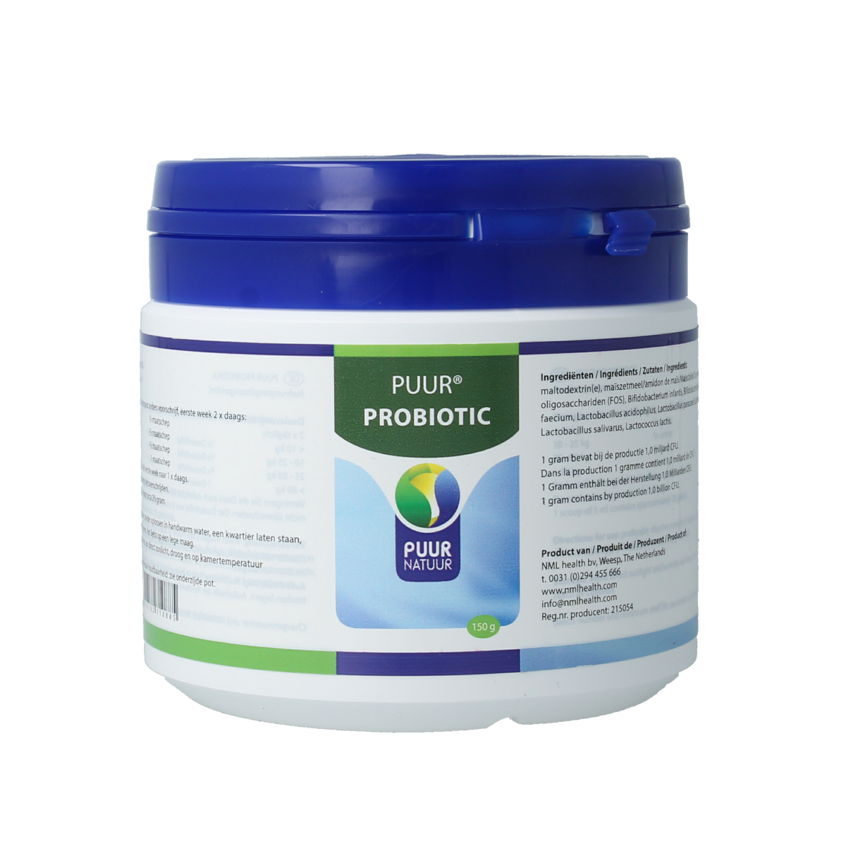 Puur Probiotic 150.00 Gram