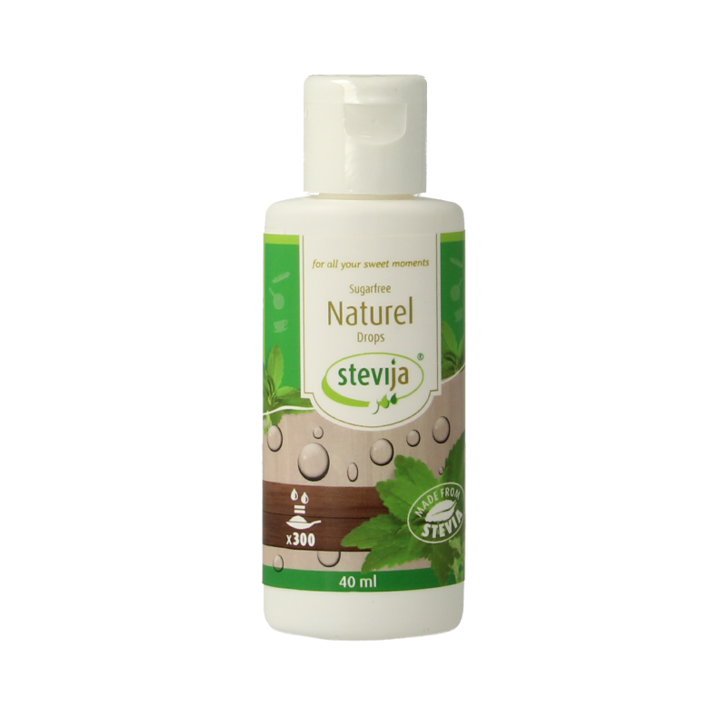 SteviJa Stevia vloeibaar naturel 40 Milliliter