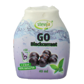 SteviJa Stevia limonadesiroop go blackcurrant 40 Milliliter