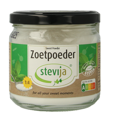 SteviJa Zoetpoeder - pot stevia 180 Gram