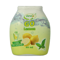 SteviJa Stevia limonadesiroop go lemon 40 Milliliter