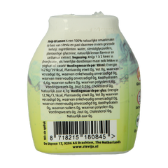 SteviJa Stevia limonadesiroop go lemon 40 Milliliter