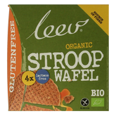Leev Stroopwafel caramel glutenvrij bio 120 Gram