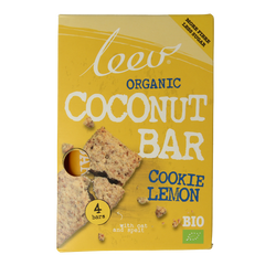 Leev Cookiebar kokos-citroen bio 140 Gram