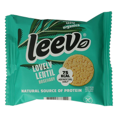 Leev Lovely lentil cakes rosemary bio 18 Gram