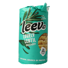 Leev Lovely lentil cakes rosemary bio 117 Gram