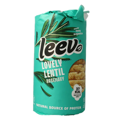 Leev Lovely lentil cakes rosemary bio 117 Gram