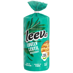 Leev Lovely lentil cakes rosemary bio 117.00 Gram