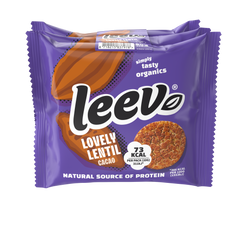 Leev Lovely lentil cakes cacao bio 60.00 Gram