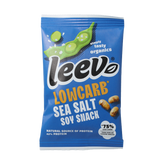 Leev Bio lowcarb snack soyabonen met zeezout 45 Gram