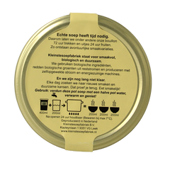 Kleinstesoepfabriek Runderbouillon bio 400 Milliliter