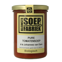 Kleinstesoepfabriek Pure tomatensoep bio 400.00 Milliliter