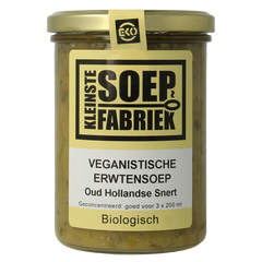 Kleinstesoepfabriek Erwtensoep/snert veganistisch bio 400.00 Milliliter