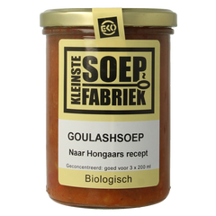 Kleinstesoepfabriek Goulash soep bio 400 Milliliter