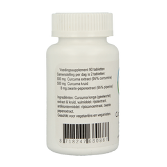 Therapeutenwinkel Curcuma Piper 90.00 Tabletten