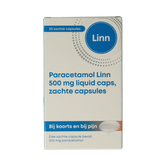 Linn Paracetamol 500mg liquid caps 20 Capsules
