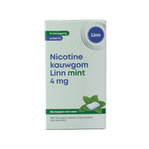 Linn Nicotine kauwgom 4mg mint 96 Stuks