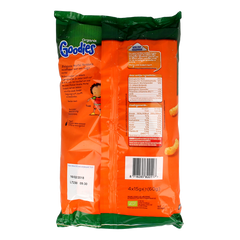 Organix Goodies Mais knabbels met wortel 10+M bio 60.00 Gram