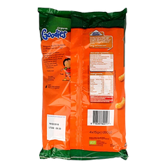 Organix Goodies Mais knabbels met wortel 10+M bio 60 Gram