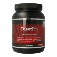 Dieet Pro Aardbei 500.00 Gram