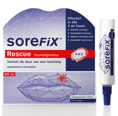 SoreFix Rescue koortslipcreme tube 6 Milliliter