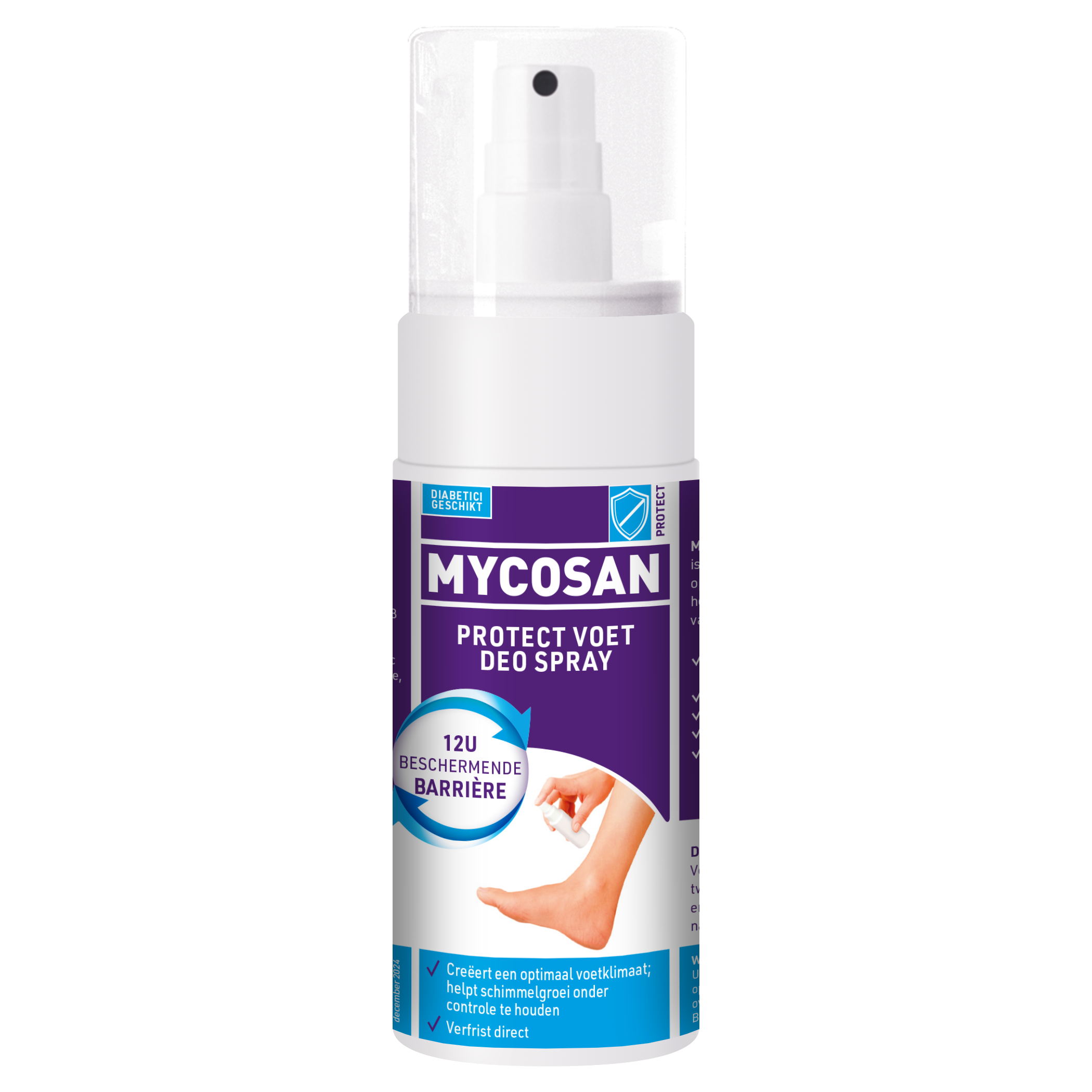 Mycosan Deodorant voetspray anti schimmel 80 Milliliter