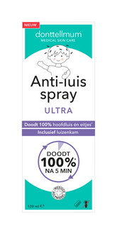 Donttellmum Anti luis spray ultra 120.00 Milliliter
