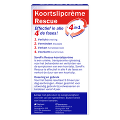SoreFix Rescue koortslipcreme 6.00 Milliliter