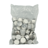 Bolsius Neutraal theelicht wit 8uur zak 75 Stuks