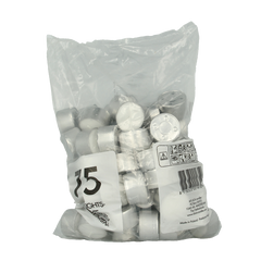 Bolsius Neutraal theelicht wit 8uur zak 75 Stuks