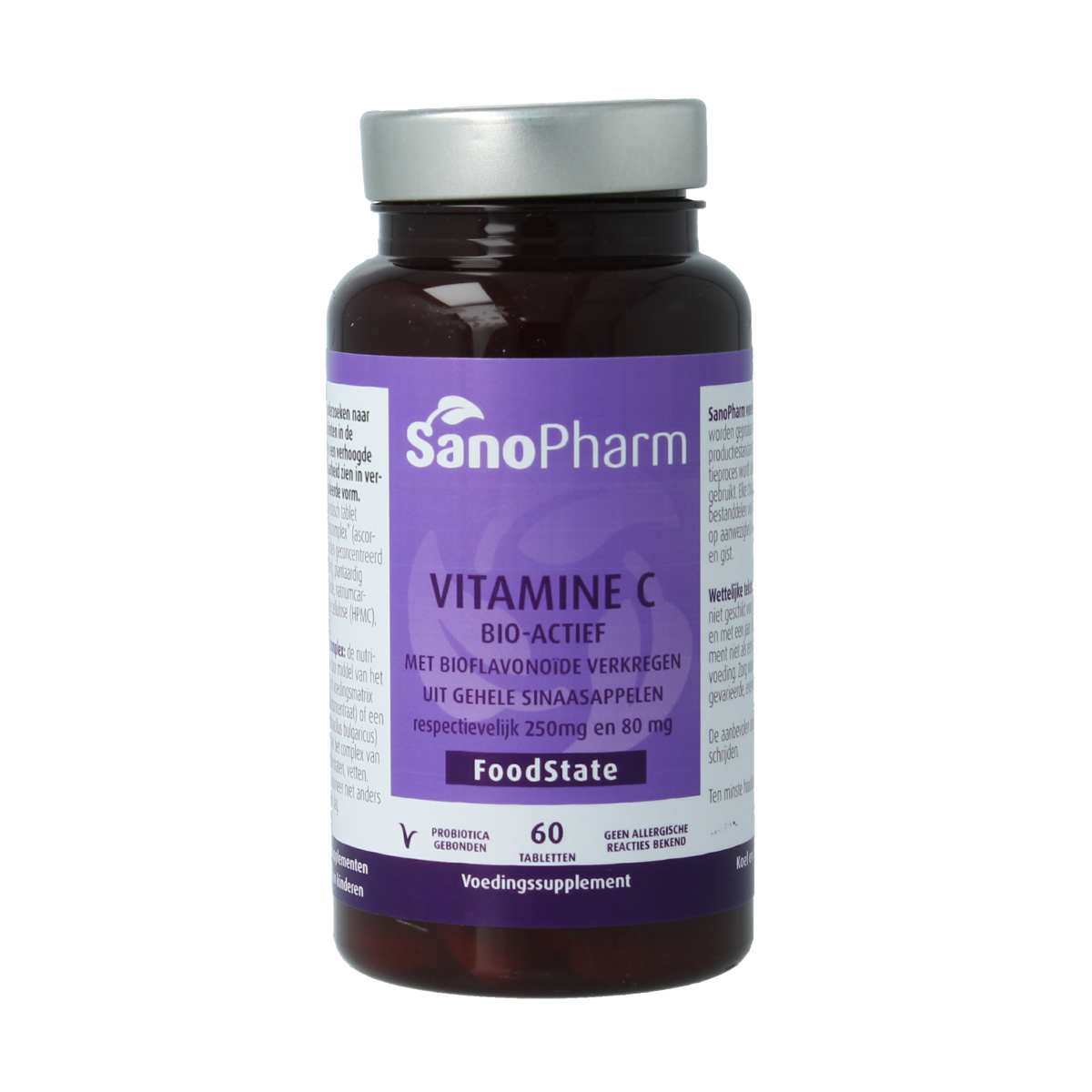 SanoPharm Vitamine C 250mg & bioflavonoiden 80mg 60.00 Tabletten