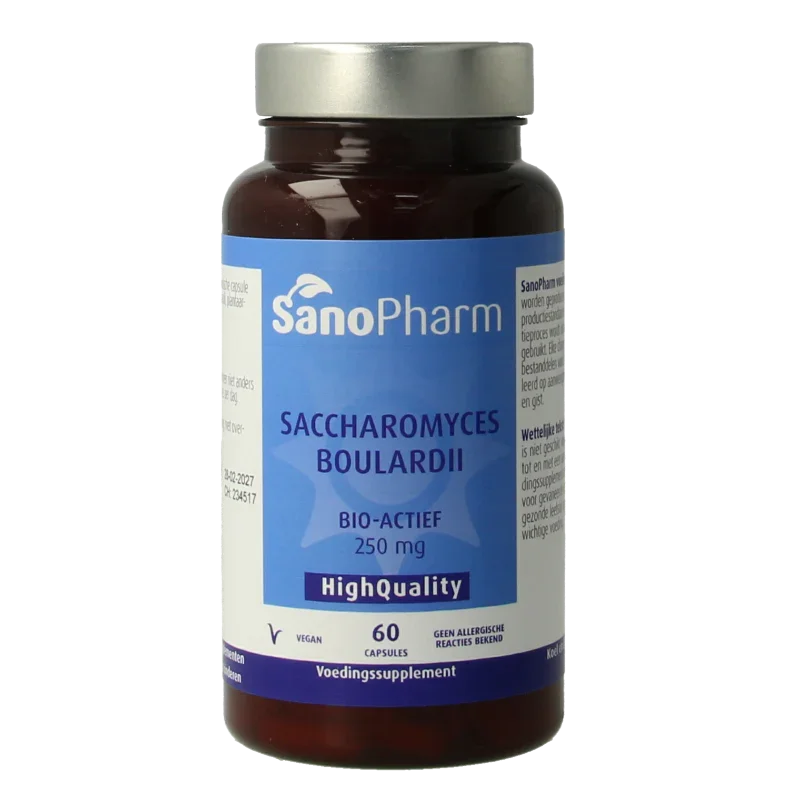 SanoPharm Saccharomyces boulardii 60 Capsules